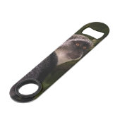 Blauer Affe, Sansibar Speed Flaschenöffner (Rückseite Schrägansicht)