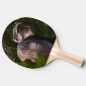 Blauer Affe, Sansibar Tischtennis Schläger (Seitenansicht)