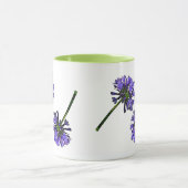 Blauer Agapanthus Tasse (Zentrum)