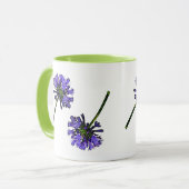 Blauer Agapanthus Tasse (Vorderseite Links)