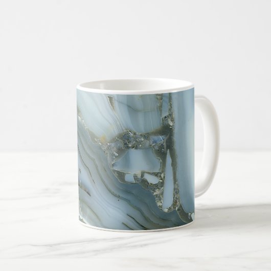 Blauer Agat Kaffeetasse (VorderseiteRechts)