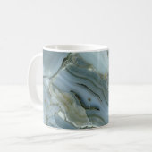 Blauer Agat Kaffeetasse (Vorderseite Links)