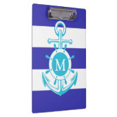 Blauer Anker Klemmbrett (Rechts)