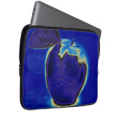 Blauer Apfel Laptopschutzhülle (Vorne Rechts)