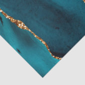 Blauer/Aquamarin/Lila Agate mit Glitzer-Venen Seidenpapier (Ausschnitt)