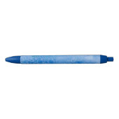 Blauer Aquarell-Hintergrund Kugelschreiber (Vorderseite)