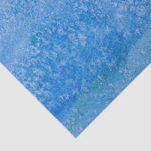 Blauer Aquarell-Hintergrund Seidenpapier (Ausschnitt)