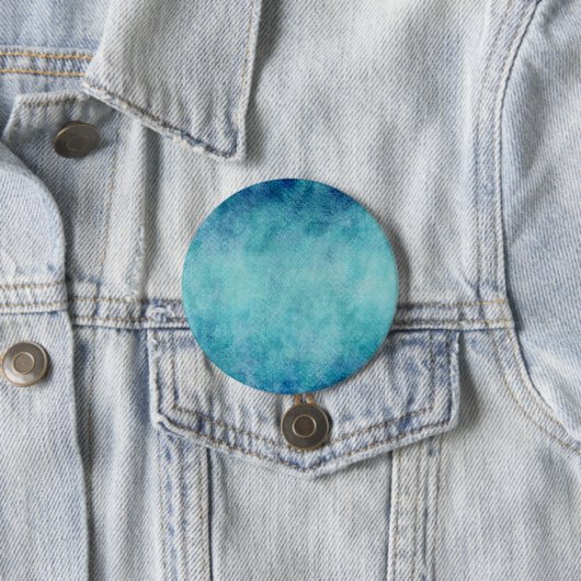 Blauer Aquarell-Türkis-Papier-Hintergrund Button (Beispiel)