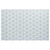 Blauer Atom Symbol Fabric Stoff (Yard (91,4 cm))