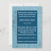 Blauer Aufruf Einladung (Vorderseite)