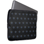 Blauer Augenschütze Talisman, böse Augen Laptopschutzhülle (Vorne Rechts)