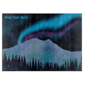 Blauer Aurora Schneidebrett (Vorderseite)