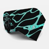 Blauer Ausdruck - III Krawatte (Gerollt)