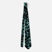 Blauer Ausdruck - IV Krawatte (Rückseite)