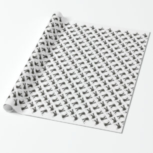 Blauer Australischer Cattle Dog Geschichte Geschenkpapier