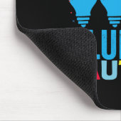Blauer Autismus Aufklärungsmonat 1 Mousepad (Ecke)