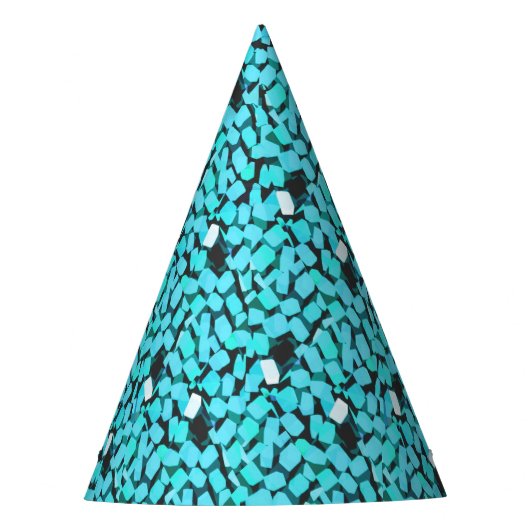 Blauer Avalanche Party hats Partyhütchen (Vorderseite)