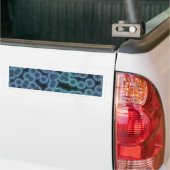 Blauer Bakterienhintergrund Autoaufkleber (Auf Lkw)