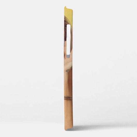 Blauer BALETTE mit Sonnenbrille  Case-Mate iPhone Hülle (Rückseite / Links)