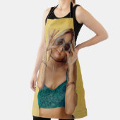 Blauer BALETTE mit Sonnenbrille Schürze (InSitu)