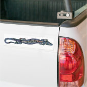 Blauer BALI Autoaufkleber (Auf Lkw)