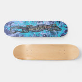 Blauer BALI | Blauer Spritzer Skateboard (Horizontal)