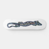 Blauer BALI Skateboard (Horizontal)
