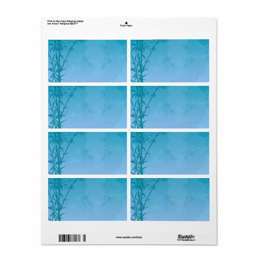 Blauer Bambus (Vorne)