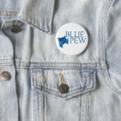 Blauer Bank-Knopf Button (Beispiel)