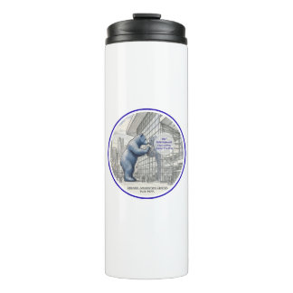 Blauer Bär Becher