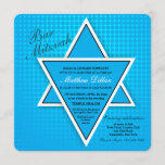 Blauer Bar Mitzvah Einladung<br><div class="desc">Mazel Tov! Mit dieser trendigen Einladung laden wir Sie ein, die Bar Mitzvah Ihres Sohnes zu feiern. Designed by Freepik). ()Die Karte ist einfach zu anpassen mit Ihrem Wortlaut, Schriftart, Schriftart Farbe, Papierform Optionen und Auswahl der Papiertypen.() Nicht genau, was Sie suchen? Alle unsere Produkte können auf Ihre Bedürfnisse zugeschnitten...</div>