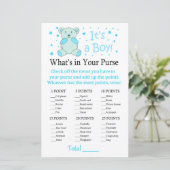 Blauer Bär Was ist in deinem Handyspiel? (Stehend Vorderseite)