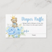 Blauer Bärentaucher Begleitkarte (Vorderseite)