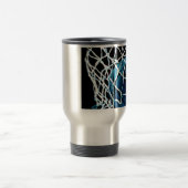 Blauer Basketball Reisebecher (Mittel)