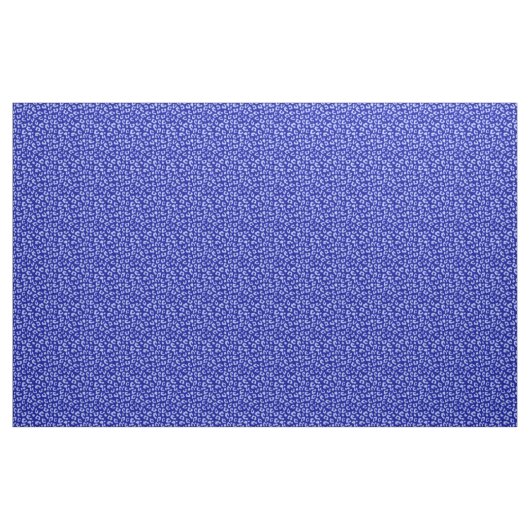 Blauer Batik Leopard - Stoff (Yard (91,4 cm))
