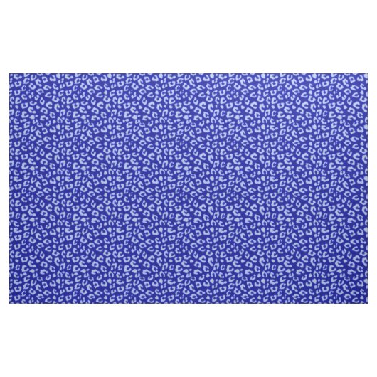 Blauer Batik Leopard - Stoff (Fat Quarter (45,7 x 55,9 cm))