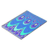 Blauer Batik Notizblock (Linke Seite)