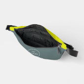 Blauer Bauchsack Logo Bauchtasche (Offen)