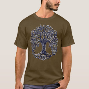 Blauer Baum T-Shirt