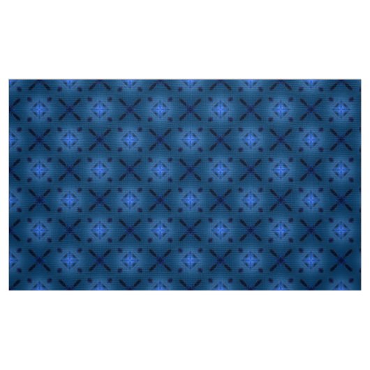 Blauer Baumwollstoff von der Werft Stoff (Fat Quarter (45,7 x 55,9 cm))