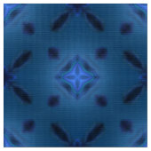 Blauer Baumwollstoff von der Werft Stoff (Nahaufnahme)