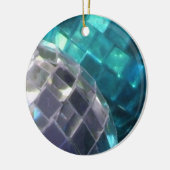 Blauer Baustein Keramikornament (Links)