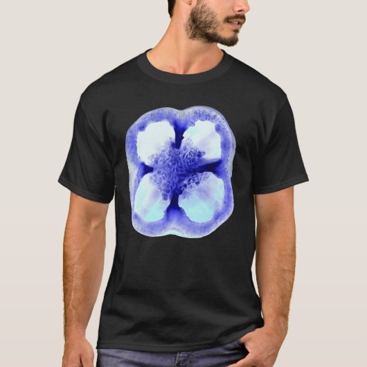 Blauer Bell Pepper Gemüse T-Shirt (Vorderseite)