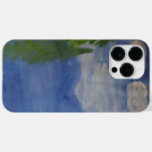 Blauer Berg Case-Mate iPhone Hülle (Rückseite (Horizontal))