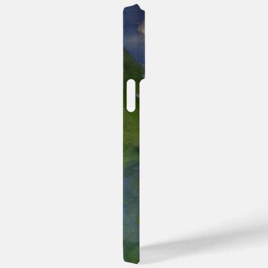 Blauer Berg Case-Mate iPhone Hülle (Rückseite / Rechts)