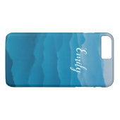 Blauer Berg Case-Mate iPhone Hülle (Rückseite (Horizontal))