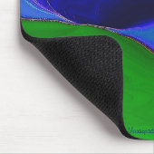 Blauer Berg Mousepad (Ecke)