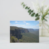 Blauer Berg Postkarte (Stehend Vorderseite)