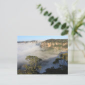 Blauer Berg Postkarte (Stehend Vorderseite)