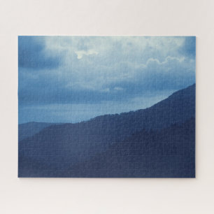 Blauer Bergsturm - 16 x 20 Puzzle